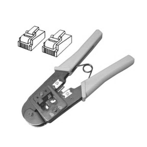 Jungtys RJ45 ir replės