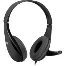 Ausinės su mikrofonu Defender Aura 111 black