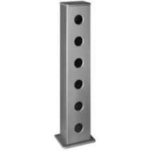 DVD diskų stovas Hama Tower 64 DVD silver