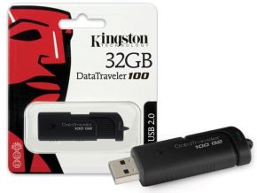 32GB USB atminties raktas Kingston DataTraveler 100 G2