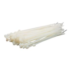 Tvirtinimo dirželis Logilink Cable Tie baltas 100mm x 2.5mm 100p  KAB0001 4260113569184