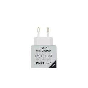 Charger USB-C 20W to Go by Musthavz White