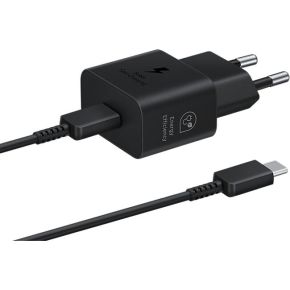 Samsung 25W Power Adapter Type-C (with cable) Black