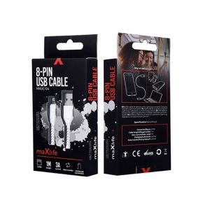 Lightning to USB Cable 1m MXUC-04 By Maxlife White