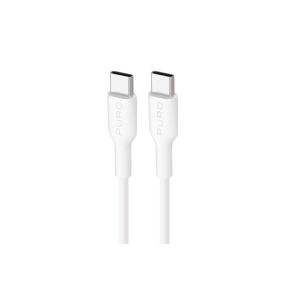 Cable USB-C to USB-C 2.0, 2m, by Puro White