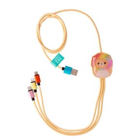 Squishmallows 3in1 charging cable (1.2M) Leonard