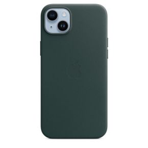 Apple iPhone 14 Plus Leather Case with MagSafe Forest Green