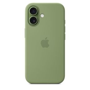 Apple iPhone 17 Silicone Case with MagSafe Light Moss