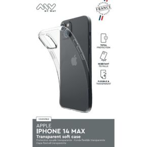 Apple iPhone 14 Plus France Soft Cover By My Way Transparent