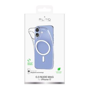 Apple iPhone 17 Cover 0.3 with Magsafe by Puro Transparent