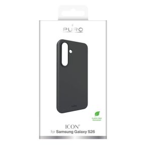 Samsung Galaxy S26 Silicon "ICON" Cover by Puro Black