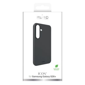 Samsung Galaxy S26+ Silicon "ICON" Cover by Puro Black