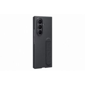 Samsung Galaxy Fold7 Silicone Case with Stand Black