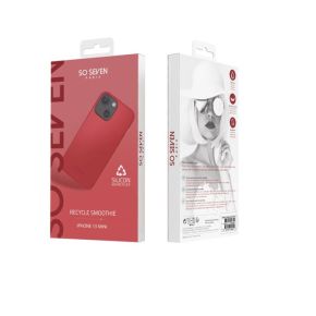 Apple iPhone 13 Pro Smoothie Silicone Cover By So Seven Red