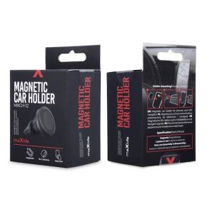Car Holder MXCH-12 for air vent Magnetic By Maxlife Black