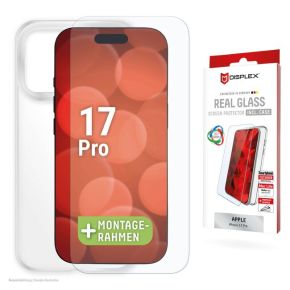 Apple iPhone 17 Pro Real Screen Glass + Case By Displex Transparent