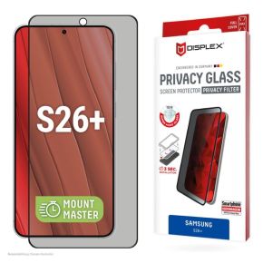 Samsung Galaxy S26+ Privacy Screen Glass MM By Displex Transparent