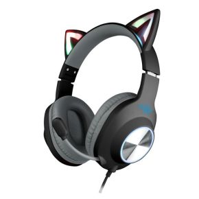 Foxxray FXR-BAL-62 BK ShinyCat Gaming Headset Wired Black/Grey