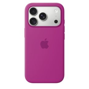 Apple iPhone 18 Pro Silicone Case with MagSafe Magenta
