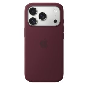 Apple iPhone 18 Pro Silicone Case with MagSafe Burgundy