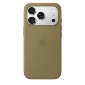 Apple iPhone 18 Pro Silicone Case with MagSafe Olive