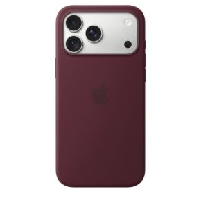 Apple iPhone 18 Pro Max Silicone Case with MagSafe Burgundy