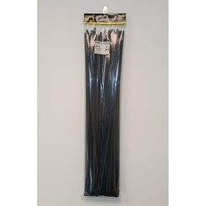 Bosma, kabelio dirželis  9x780mm juodas, 100vnt
