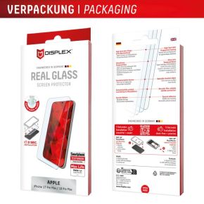 Apple iPhone 17 Pro Max/18 Pro Max Real Screen Glass MM By Displex Transparent
