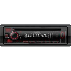 Kenwood, KDC-BT460U CD/USB MP3/WMA automagnetola su AUX įėjimu