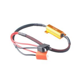 H7, 50W, 6 omai, LED lempučių "Error free" CAN BUS klaidų sistemos