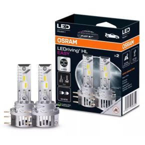 Osram LED pagrindinės šviesos H15, 6000K, 2vn, 64176DWESY2-2HB