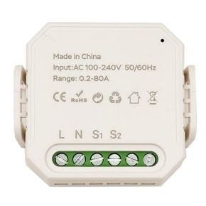 Išmanus energijos matuoklis, 1P+N, 80A, Wi-Fi, Tuya