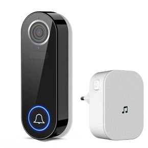 Išmanusis durų skambutis su vaizdo kamera, Tuya, Wi-Fi