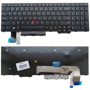 Klaviatūra LENOVO Thinkpad L15 Gen2, su pašvietimu, su “trackpoint”, su telefono mygtuku, US