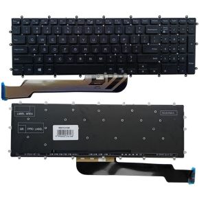 Klaviatūra DELL Inspiron 5570, 5565, 7566, 7567, 3579, su pašvietimu