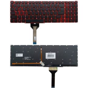 Klaviatūra ACER Nitro AN515-45, AN515-56, AN515-57, su pašvietimu