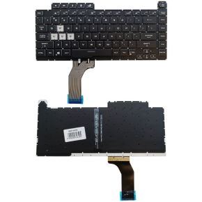 Klaviatūra ASUS G15 G531, G531G, G512, G512L, su RGB pašvietimu, US