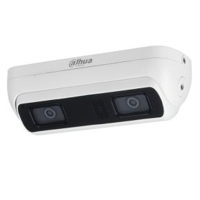 IP kamera 4MP AI, 3D, H.265, 2 objektyvai 2.0mm ir 2.8mm. 108°, 25fps