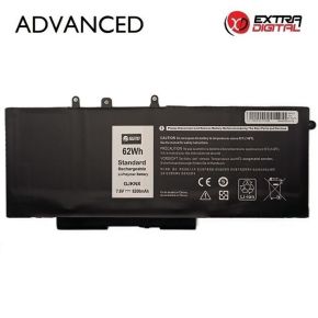 Nešiojamo kompiuterio baterija DELL GJKNX, 8200mAh, Extra Digital Advanced