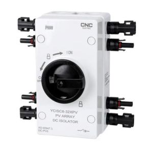 DC jungiklis 32A, 1000VDC, MC4, IP66NW