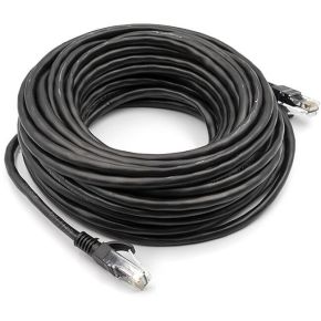 Kabelis Cat5E UTP, 15m, juodas