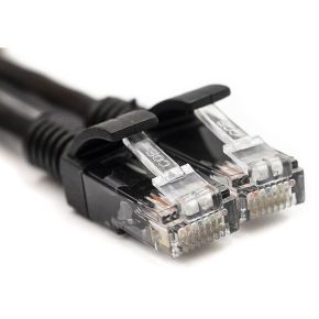 Kabelis Cat5E UTP, 25m, juodas