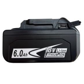 Akumuliatorius skirtas įrankiams MAKITA BL1860B, 18V, 6Ah, Li-ion, USB Type-C