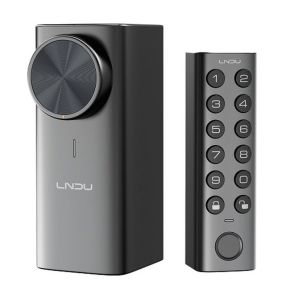 Išmanioji spyna, su pirštų antspaudų skaitytuvu