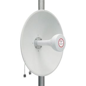 5G / LTE / CBRS 2x2MIMO antena, 1.7-4.2GHz, 17dBi+19dBi