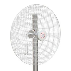 5G / LTE / CBRS 2x2MIMO antena, 1.7-4.2GHz, 20dBi+22dBi