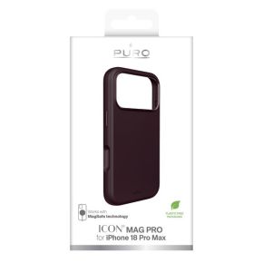Apple iPhone 18 Pro Max Cover "ICON" Magsafe by Puro Bordeaux