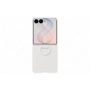 Samsung Galaxy Flip8 Silicone Ring Magnet Case White