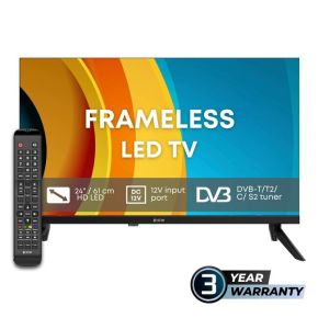 eSTAR LED TV 24"/56cm LEDTV24R2T2 Black