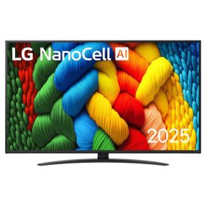LG LED LCD TV 43" Smart TV 43NANO81A3A.AEU